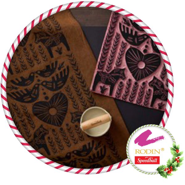 Carvado de sellos navideños