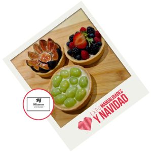Tartas con crema pastelera