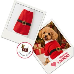 Crea un suéter navideño para tu mascota (Curso básico de patronaje y confección de ropa para mascotas)