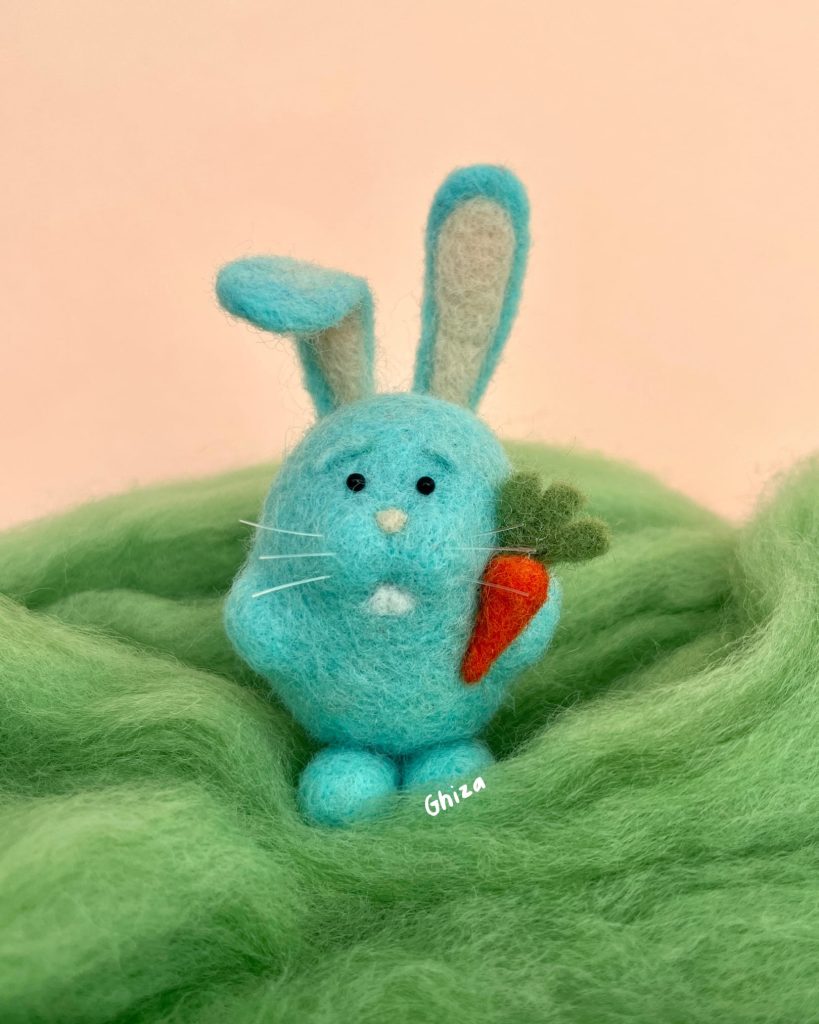 Ghiza-Textil-Conejo-Felting
